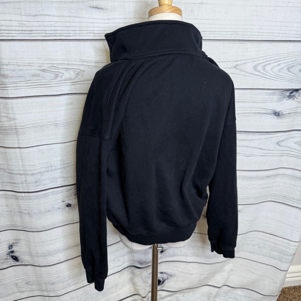 Fabletics Black Fleece-Lined Pullover - image 3